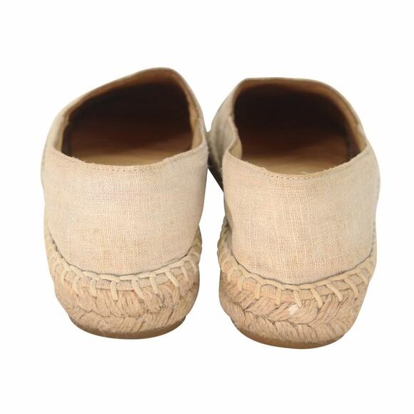 Chanel Espadrille 37 Glitter Fabric Leather Cc Cap Toe Flats CC-S0207P-C026 - Picture 9 of 11